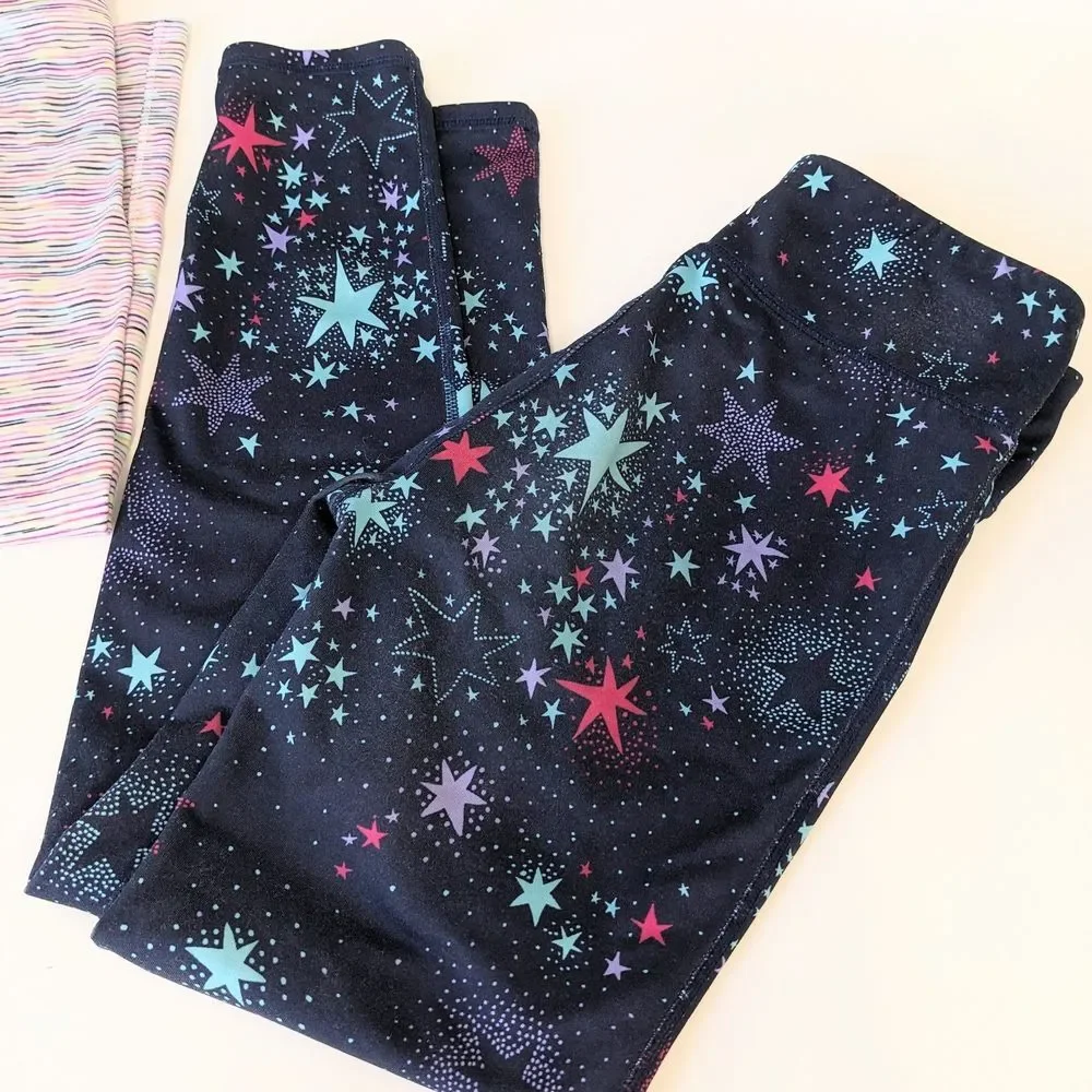 GAPfit/ Champion/ Tek Gear Workout Bundle- 2 Leggings and Top Girls XL